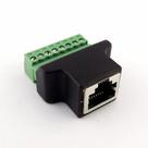 Kit 5x Conector Adaptador Rj45 para Bornes Parafusos