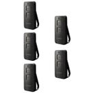 Kit 5x controle transmissor tx max preto 433mhz - garen Kit 5x controle transmissor tx max preto 433mhz - garen