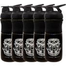 Kit 5X Coqueteleira Built 2 Last - 760ml Preto - BodyAction