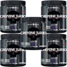 Kit 5X Creatine Turbo Monohidratada - 300g Uva - Black Skull