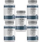 Kit 5X Cromo Picolinato - 60 Comprimidos - Lauton Nutrition