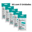 Kit 5x Desodorante Creme Herbíssimo Refil 45g - Neutro