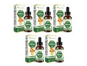 Kit 5x Extrato de Própolis Verde 30ml Flora Nativa do Brasil