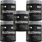 Kit 5X Glutamina - 300g Sabor Natural - Dux Nutrition