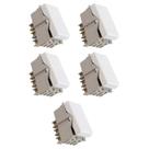 Kit 5x Interruptor Paralelo Branco Liz Tramontina 57115/008
