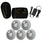 Kit 5x LED RGB 9W ABS Piscina + Comando Wifi Alexa Luxpool