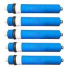 Kit 5x Membrana Para Osmose Reversa 100gpd 380 Litros Dia