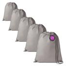 Kit 5x Mochilas tipo Saco Gym Sack em TNT Premium 33x40cm Marino TopGet Kit 5x Mochilas tipo Saco Gym Sack em TNT Premium 33x40cm Marino TopGet
