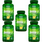 Kit 5X Ômega 3 1000mg - 120 Cápsulas - Herbamed Kit 5X Ômega 3 1000mg - 120 Cápsulas - Herbamed