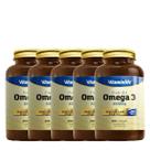 Kit 5X Omega 3 1000mg - 200 Cápsulas - VitaminLife Kit 5X Omega 3 1000mg - 200 Cápsulas - VitaminLife