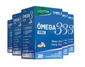 Kit 5x Ômega 3 Pro 1350mg 60 cápsulas Lauton