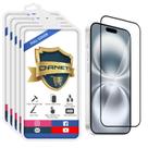 Kit 5x Película Vidro 3d Para iPhone 16 16 Plus 16 Pro Max