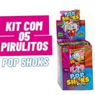 Kit 5x Pop Shock Em Pirulito Kids Zone Com Acucar Explosivo Kit 5x Pop Shock Em Pirulito Kids Zone Com Acucar Explosivo