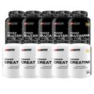 KIT 5x Power Glutamine 100g + 5x Power Creatine 100g - BodyBuilders KIT 5x Power Glutamine 100g + 5x Power Creatine 100g - BodyBuilders