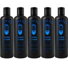 Kit 5x Shampoo Anticaspa Puro Fio 250ml - 3 em 1 para Cabelo, Barba e Bigode - Pronta Entrega