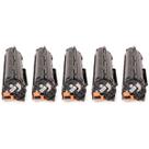 Kit 5x Toner Compatível 35A 36A 85A para P1102W P1102 P1109W P1109 M1132 M1210 M1212 P1005 P1006 Preto 1.800