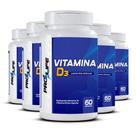 Kit 5x Vitamina D3 2000UI por cápsula 60 cápsulas PRO LIFE