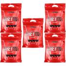 Kit 5X Whey 100% Pure - 907g Refil Baunilha - IntegralMédica