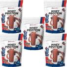 Kit 5X Whey Protein - 900g Refil Chocolate - NewNutrition