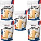 Kit 5X Whey Protein - 900g Refil Doce de Leite Com Cafe - NewNutrition Kit 5X Whey Protein - 900g Refil Doce de Leite Com Cafe - NewNutrition