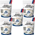 Kit 5X Whey Protein Zero Lactose - 900g Refil Baunilha - NewNutrition