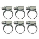 Kit 6 Abraçadeiras Aço Galvanizado 12 X 16 mm Espessura 9mm Londribor