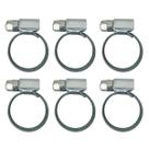 Kit 6 Abraçadeiras Aço Galvanizado 14 X 22 Mm Espessura 9mm Londribor