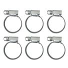 Kit 6 Abraçadeiras Aço Galvanizado 19 X 27 Mm Espessura 9mm Londribor