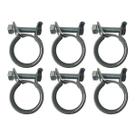 Kit 6 Abraçadeiras Mangote 48 X 56 Mm Esp. 32 Mm Fixação Londribor