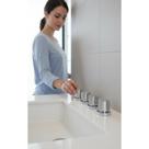 Kit 6 Acabamentos Registro Luxo 1/2 A 3/4 C40 Cromado