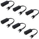 Kit 6 Adaptador Poe Ativo Power Over Ethernet 48v Saída 12v