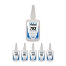 Kit 6 Adesivo Instantâneo 100g 793 Tekbond