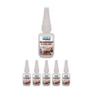 Kit 6 Adesivo Instantâneo Moveleiro 20g Tekbond