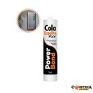 Kit 6 Adesivo Silicone Cola Fixação Espelho Flex Power Bond 320g B