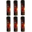 Kit 6 adesivo spray 77 330g 3m cola isopor acetato cortiça