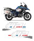 Kit 6 Adesivos Compatível BMW R1200GS HP Edition