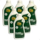 Kit 6 Aditivo Fluido Radiador Bardahl Pronto Para Uso Verde