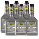 Kit 6 Aditivo Limpeza Motor Carter Bardahl Flush 500ml Cinza