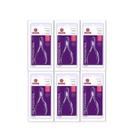 Kit 6 Alicates de Cuticula Profissional Mundial INOX 777