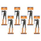 Kit 6 Alicates Rebitador Manual 9,5 Pol allflex 4 Bicos