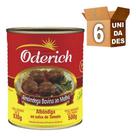 Kit 6 Almondega Ao Molho Oderich Lata 830g