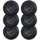 Kit 6 Alto Falantes Bomber 6 50w Rms 4 Ohms Porta Carro Som Kit 6 Alto Falantes Bomber 6 50w Rms 4 Ohms Porta Carro Som