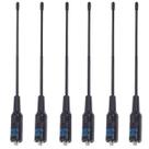 Kit 6 Antena Para Rádio UHF VHF Rc3002 UV82 UV6R UV5R BM77