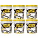 Kit 6 antiderrapante liq. contra quedas fita dry cinza medio 1kg