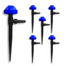 Kit 6 Aspersor Vulcão Rosca 1/2 + Haste 30cm c/ Adaptador Kit 6 Aspersor Vulcão Rosca 1/2 + Haste 30cm c/ Adaptador