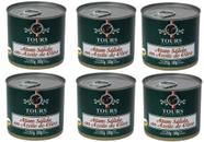 Kit 6 Atum Sólido Em Azeite De Oliva Tours Cons Lata 180g Kit 6 Atum Sólido Em Azeite De Oliva Tours Cons Lata 180g