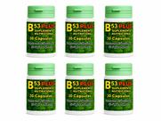 Kit 6 B53 Plus com 30 Cápsulas Suplemento Alimentar Kit 6 B53 Plus com 30 Cápsulas Suplemento Alimentar