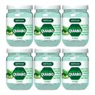 Kit 6 Baba de Quiabo para Cabelo Hidratação e Brilho Contra Danos 220ml Soft Hair