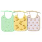 Kit 6 Babador Bebê Impermeável Bandana Com Forro PVC - Estampado Minasrey