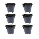 Kit 6 Baldes Plástico Reforçado Extra Forte Com Pegador 12L Kit 6 Baldes Plástico Reforçado Extra Forte Com Pegador 12L